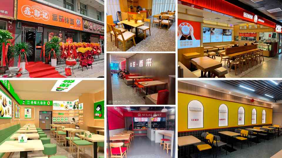 襄阳快餐家具，打造舒适用餐体验，金宇快餐···(图2)