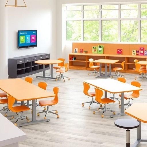 儿童成长伙伴：社区图书馆教育家具定制方案(图1)