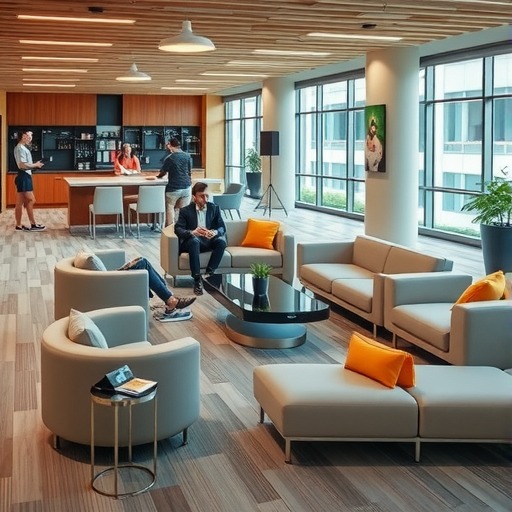 舒适与效率并存：办公室休闲卡座的选择之道(图2)