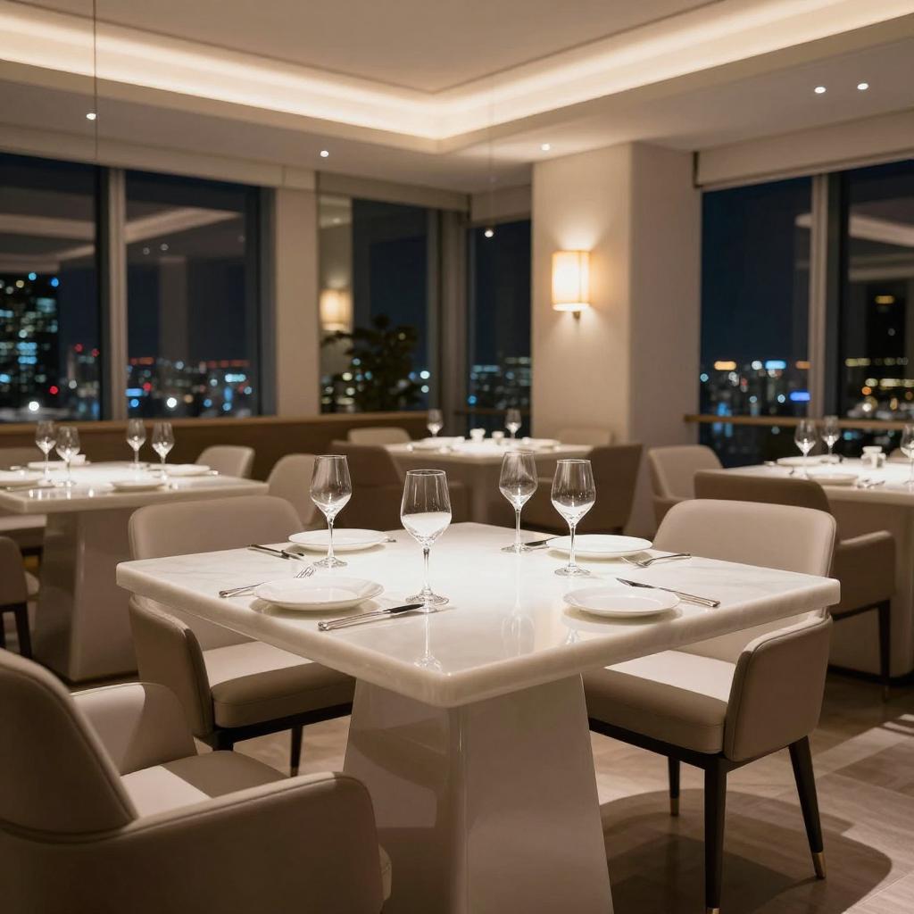 高端餐饮桌椅,打造品质用餐体验——防火板···(图2) 高端餐饮桌椅,打造品质用餐体验——防火板···(图2)