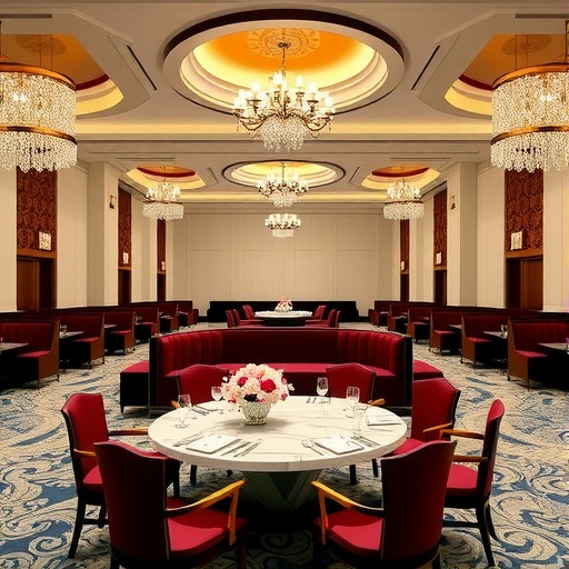 定制奢华体验：酒店宴会厅圆桌与卡座沙发的···(图2)