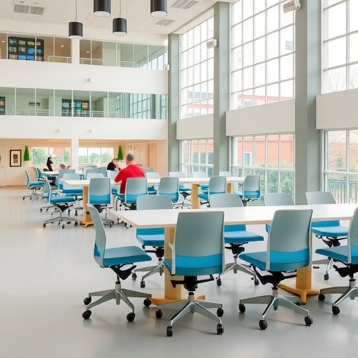 打造高效舒适校园食堂，金宇家具助力食堂升···(图2)