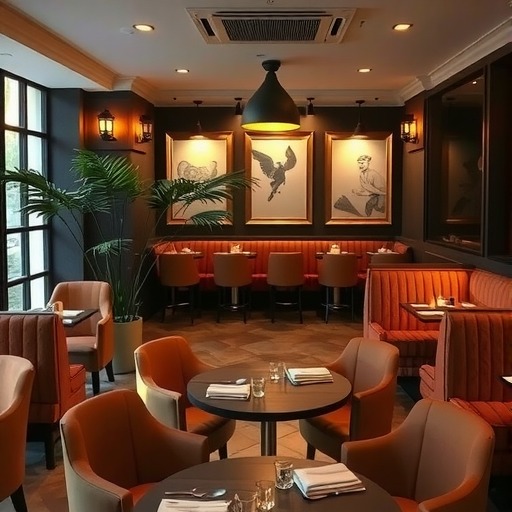 打造舒适用餐空间：餐饮店桌椅卡座布置技巧···(图2)