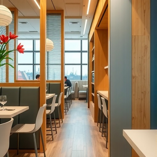 小空间餐饮店家具优化布置，金宇家具餐饮桌···(图2)