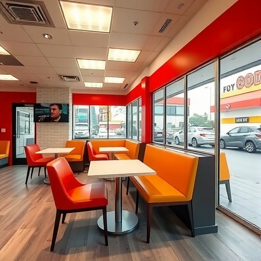 如何让快餐店桌椅成为用餐体验的一部分?众···(图2) 如何让快餐店桌椅成为用餐体验的一部分?众···(图2)