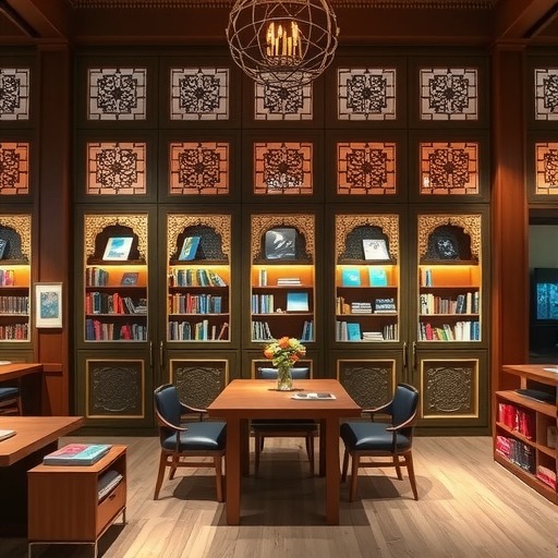 青浦区文创空间：专属木屏风，书店新风采(图1)