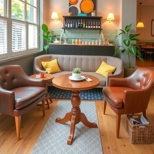 奶茶店桌椅沙发设计灵感，打造独特饮品空间(图2)