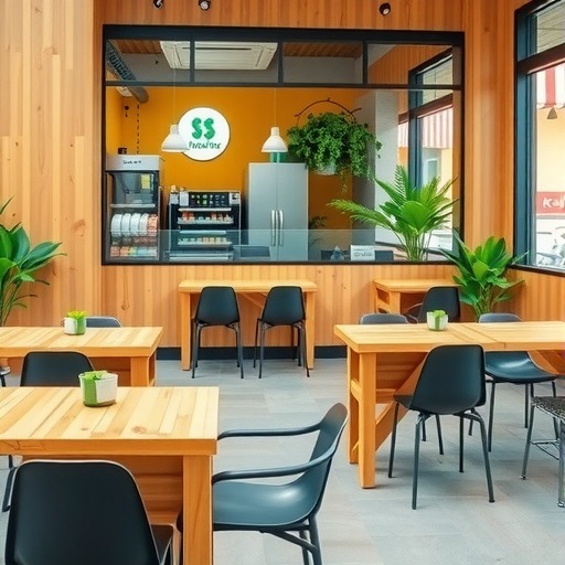 快餐店桌椅选择要考虑哪些环保因素?——众···(图2) 快餐店桌椅选择要考虑哪些环保因素?——众···(图2)