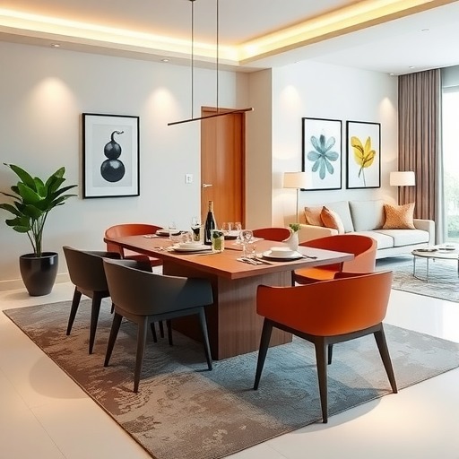 现代风格桌椅沙发选择攻略，金宇家具餐饮桌···(图2)