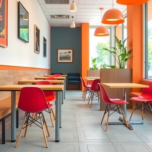 打造高颜值快餐店桌椅的设计灵感,金宇家具···(图2) 打造高颜值快餐店桌椅的设计灵感,金宇家具···(图2)