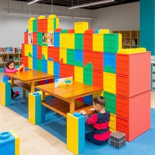 杨浦区城市阅读空间创新设计,儿童活动区积木墙定制体验(图1) 杨浦区城市阅读空间创新设计,儿童活动区积木墙定制体验(图1)