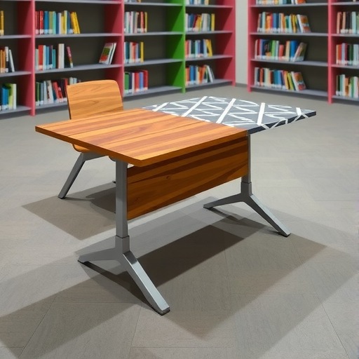 定制学生阅览接待台:创新台面设计方案(图1) 定制学生阅览接待台:创新台面设计方案(图1)