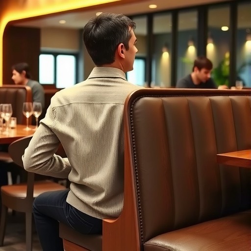 卡座沙发靠背高度多少合适?金宇餐饮家具助···(图2) 卡座沙发靠背高度多少合适?金宇餐饮家具助···(图2)