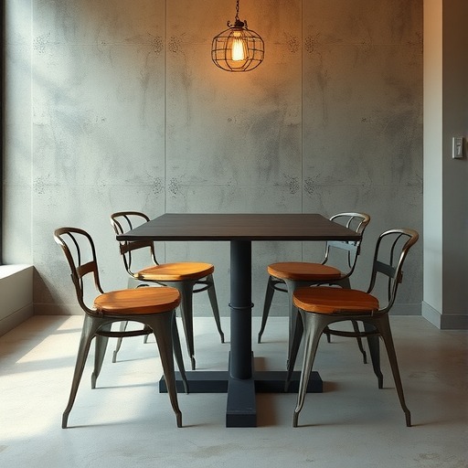 工业风铁艺桌椅：打造独特餐饮空间的完美选···(图3)