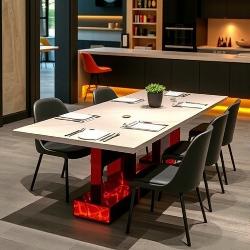 防火板桌椅、金宇餐饮家具：打造完美用餐体···(图2)