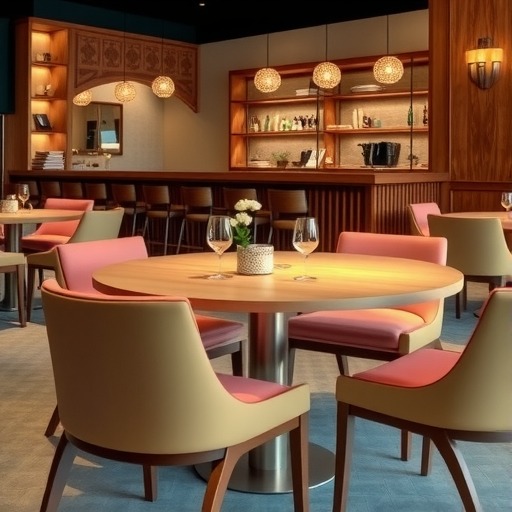 打造理想餐饮空间：快餐桌椅与定制家具的完···(图2)