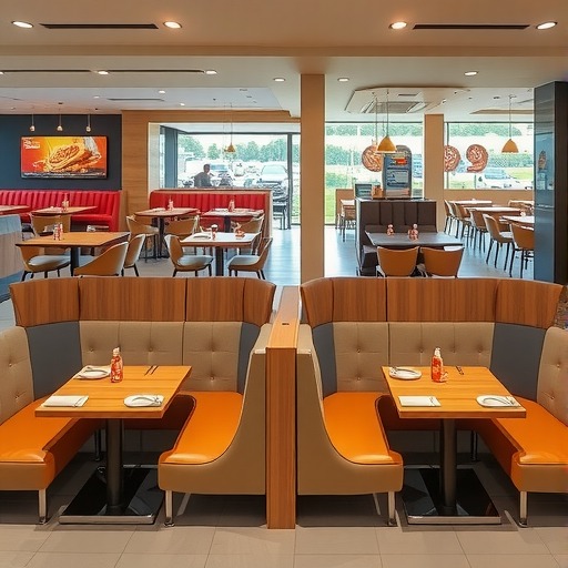 西宁餐饮店桌椅选择指南：快餐桌椅、卡座沙···(图3)