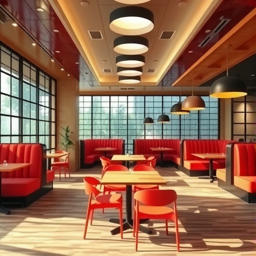 营口餐饮店的桌椅选择：快餐桌椅与卡座沙发···(图2)