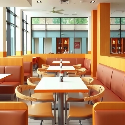 延边餐饮店的桌椅选择：快餐桌椅与卡座沙发···(图2)