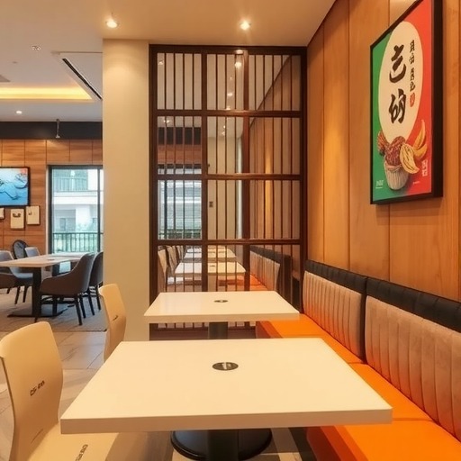 黔东南餐饮店桌椅选择指南：快餐桌椅与卡座···(图2)