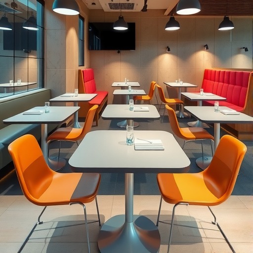 泸州餐饮店桌椅选择指南：快餐桌椅与卡座沙···(图2)