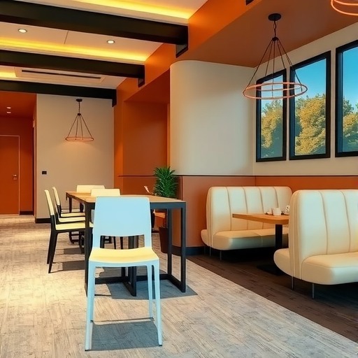 十堰餐饮店桌椅选择全解析：快餐桌椅与卡座···(图2)