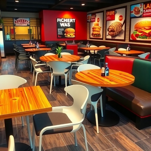 衢州餐饮店用什么餐饮桌椅？快餐桌椅、卡座···(图2)