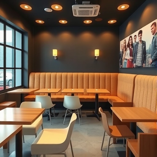 淮北餐饮店桌椅选择指南：快餐桌椅与卡座沙···(图2)