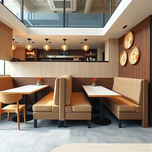 信阳餐饮店桌椅选择指南：快餐桌椅、卡座沙···(图2)