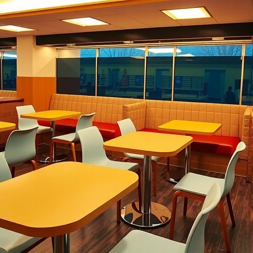 驻马店餐饮店桌椅选择指南：快餐桌椅与卡座···(图2)