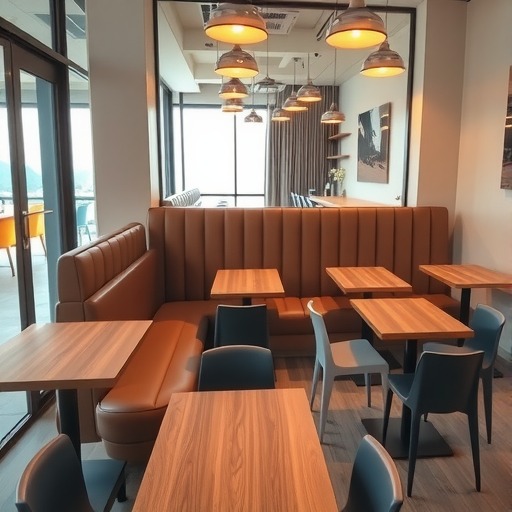 信阳餐饮店桌椅选择指南：快餐桌椅、卡座沙···(图2)