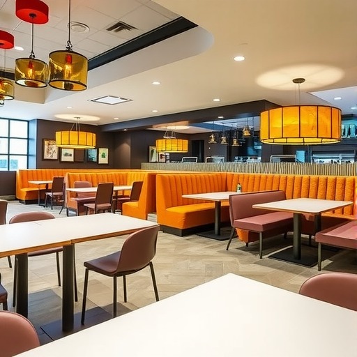 池州餐饮店桌椅选择指南：快餐桌椅与卡座沙···(图2)