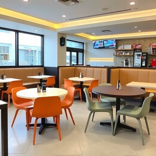 滁州餐饮店用什么餐饮桌椅？快餐桌椅、卡座···(图2)