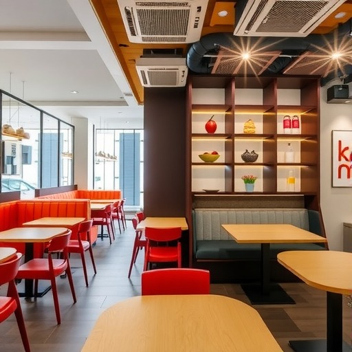 肇庆餐饮店用什么餐饮桌椅？快餐桌椅、卡座···(图2)