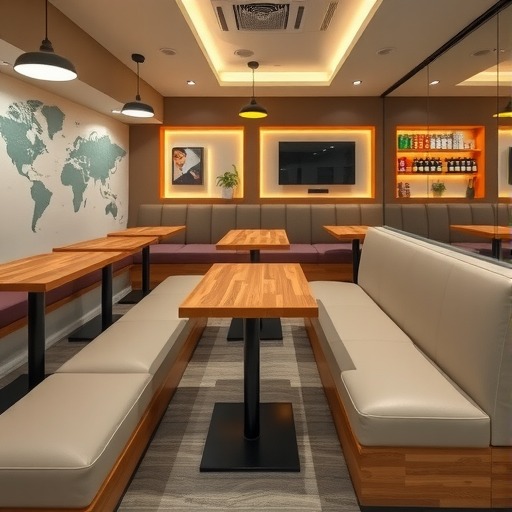 漳州餐饮店桌椅推荐：快餐桌椅、卡座沙发，···(图3)