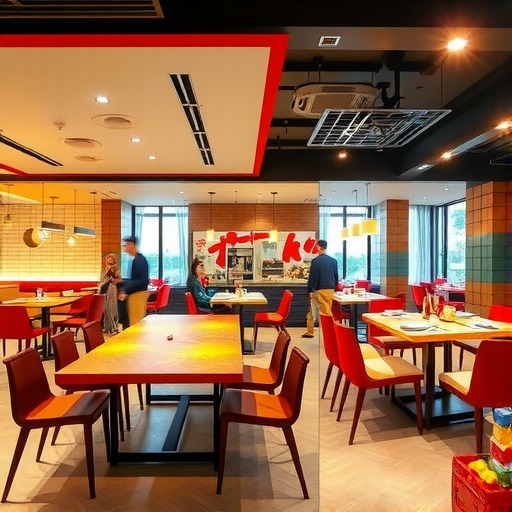 泰州的餐饮店用什么餐饮桌椅？快餐桌椅、卡···(图2)