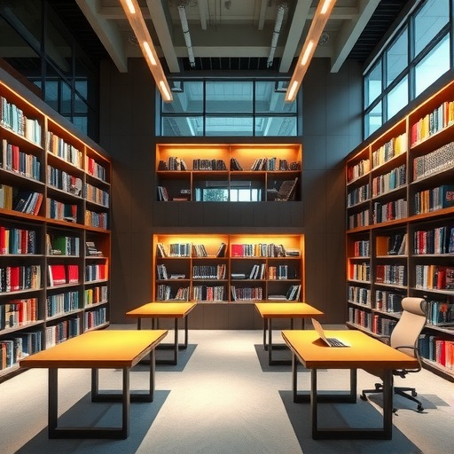 学术图书馆家具定制：个性化展览空间设计(图1)