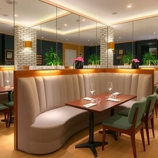 如何选择与搭配：让卡座沙发成为餐厅焦点，···(图2)