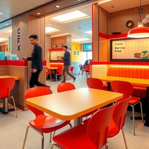 如何挑选适合快餐店的桌椅搭配方案，金宇家···(图2)