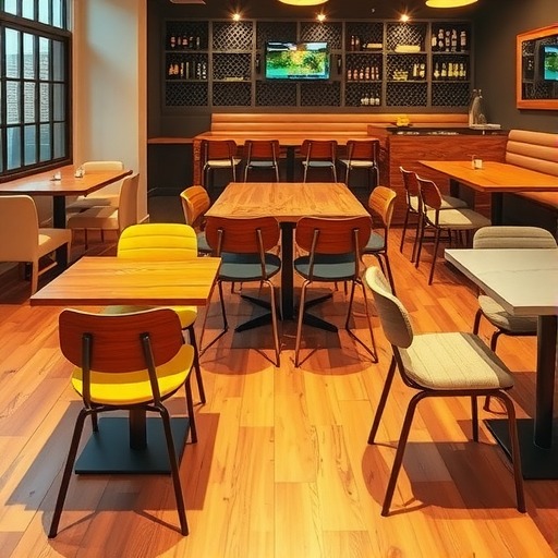 餐饮桌椅设计搭配技巧解析，金宇家具提供解···(图3)