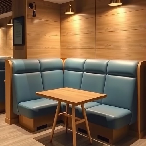 连锁餐饮店卡座沙发的功能性与美观性平衡之···(图3)