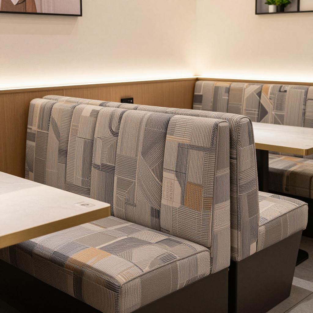 打造个性化用餐体验：连锁餐饮卡座沙发设计···(图2)