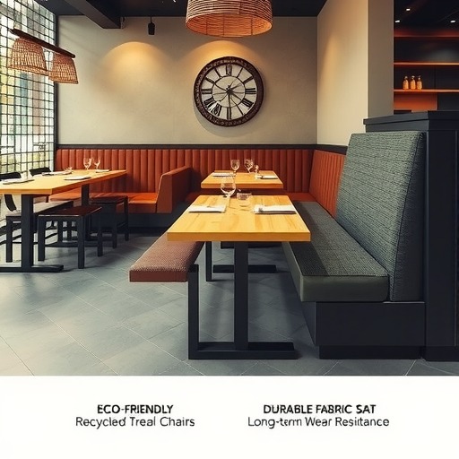 餐饮店桌椅卡座材质选择指南：环保与耐用兼···(图2)