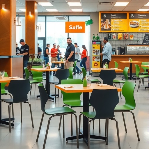 快餐店桌椅选型要考虑哪些因素？金宇家具餐···(图2)