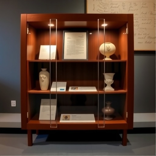 泗泾镇档案展览：个性化展示柜制作服务(图1)