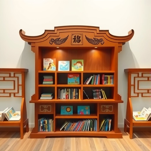 儿童书架定制：打造广西文化馆特色图书角(图1)