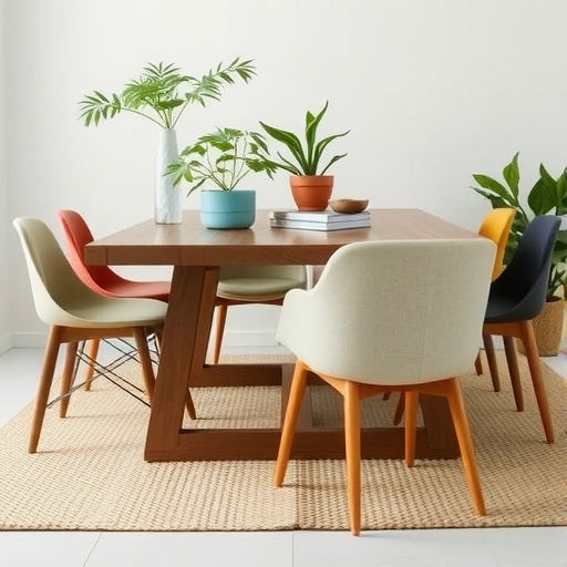 金宇家具桌椅搭配技巧，让空间更有层次感(图1)