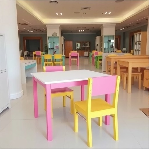 定制儿童桌椅，张江镇万达广场版(图1)