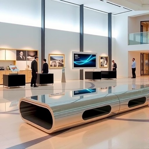 定制导览台，浦东区展览馆的专业选择(图1)