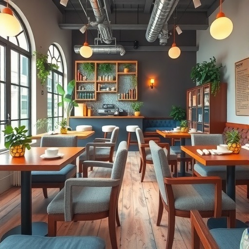 茶饮店桌椅沙发搭配技巧，打造独特用餐氛围(图3)